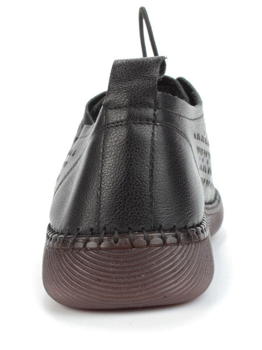 03-5005-1 BLACK Полуботинки женские (натуральная кожа)