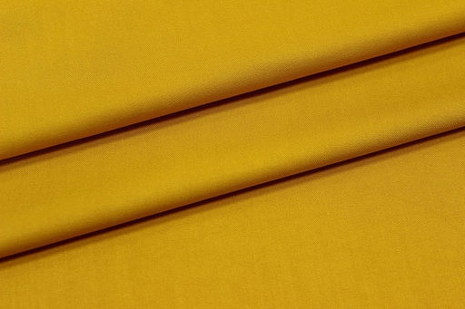 Плательная вискоза цв.Желто-горчичный, СОРТ2, ш.1.45м, вискоза-100%, 200гр/м.кв#046626 - Купава фото 2