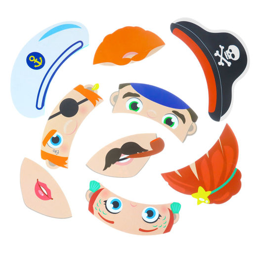 Пазлы мягкие для малышей «Поменяй местами», 9 деталей, Крошка Я, МИКС