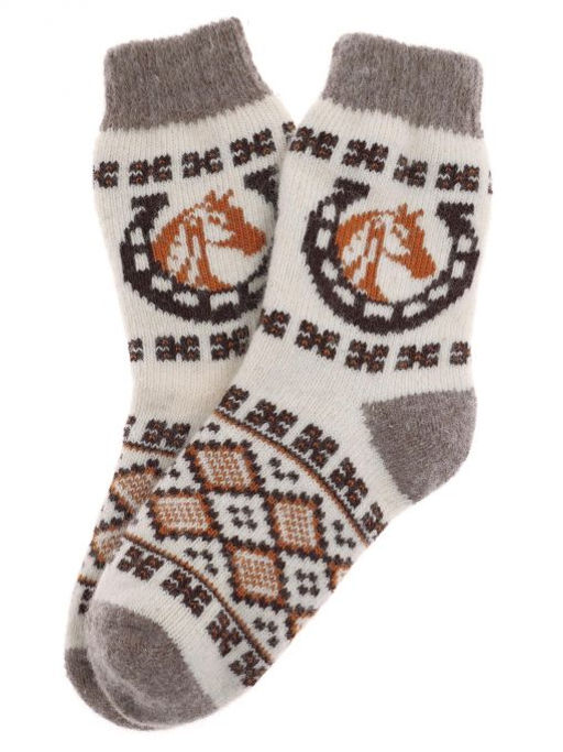 Носки женские "Лошадь и подкова" 7654-1