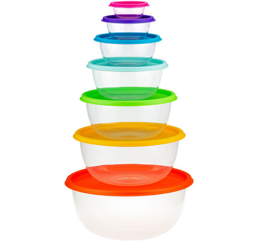 Набор мисок 7 пр Радуга, арт. М1310