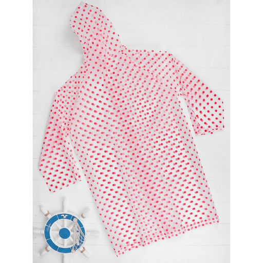 Дождевик Горошек, красный, универсальный размер - Simaland фото 2