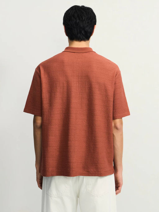 Футболка поло на молнии / Zarina фото 5