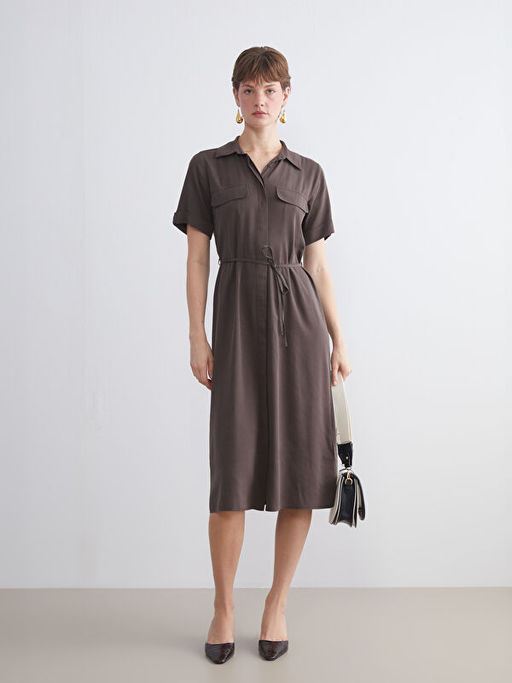 Beli Ku?akl? G?mlek Elbise