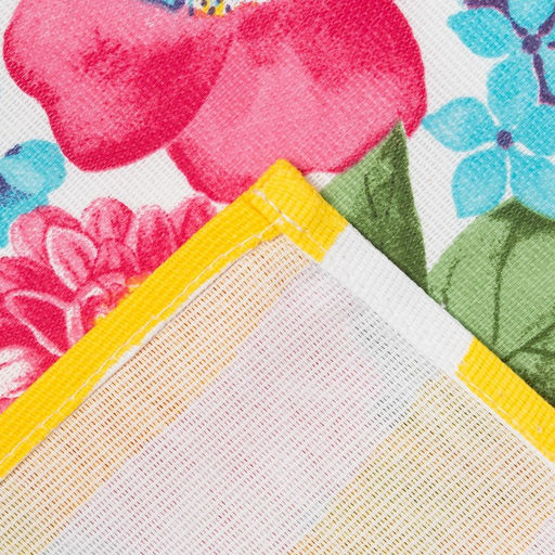 Полотенце кухонное Цветочный ананас 35х60 см - Доляна фото 4