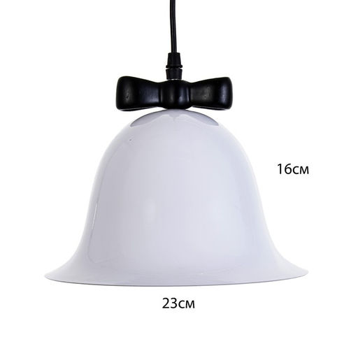 Светильник «Микки» Е27 40 Вт черный белый 23×23×19-119 см BayerLux