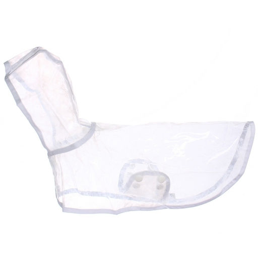 Дождевик для мелких пород собак "KOMFORT", прозрачный, р S