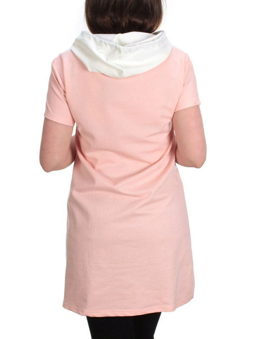 11792 PINK Туника спортивная женская (100% хлопок) - Фабричный китай фото 5