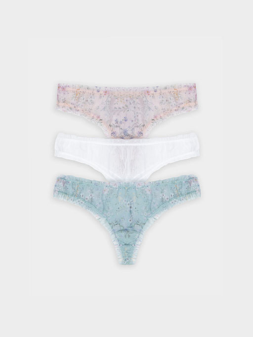 Трусы бразилиана женские в наборе, 3 шт - Mark formelle фото 9