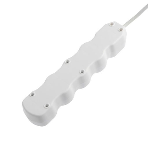 Удлинитель Luazon Lighting ECO, 4 розетки, 2,7 м, 16 А, 3500 Вт, ПВС 3х1 мм2, с з/к