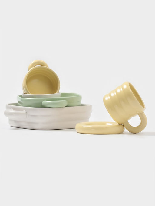 Форма для запекания Доляна Зефир, 1.5 л, 21?21 см, квадратная, керамика, белая