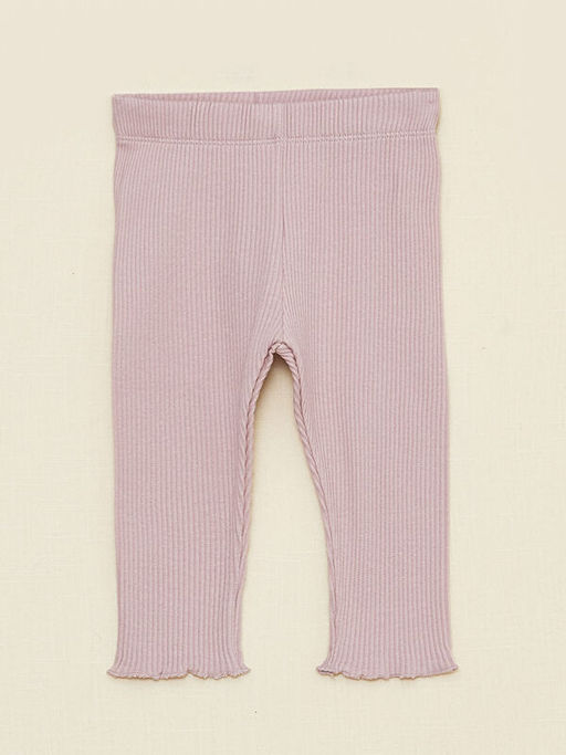 Bisiklet Yaka Uzun Kollu Minnie Mouse Bask?l? K?z Bebek Sweatshirt ve Tayt 2li Tak?m - Waikiki фото 3