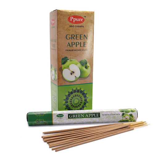 Благовония Ppure GREEN APPLE Hexa аромапалочки уп-6шт