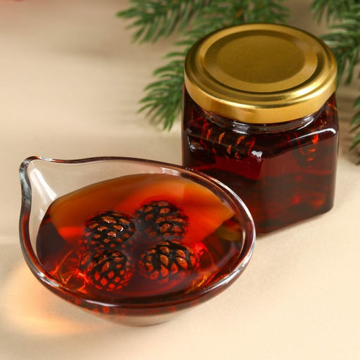 Подарочный набор новогодний Тайны матушки зимы: сбор трав 3 шт. ? 20 г, варенье из сосновых шишек, 100 мл. - Доброе здоровье фото 3