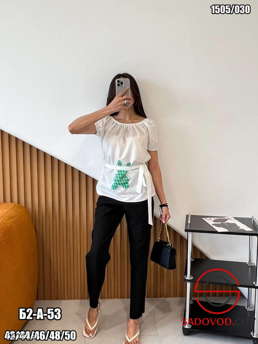 Женская летняя блузка с открытыми плечами - Bruno фото 5