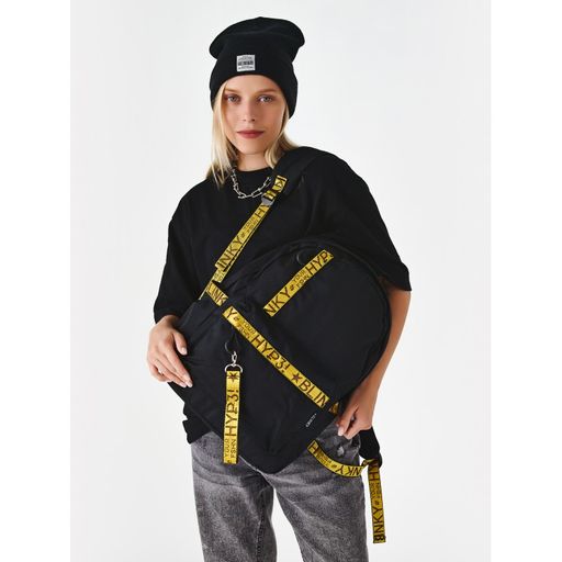 Рюкзак BL-A9055/9 чёрный с желтым - Blinky фото 3