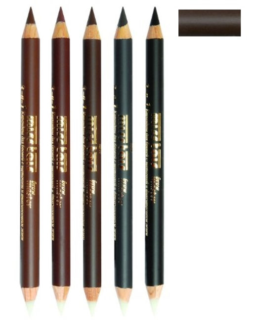 MISS TAIS "Brow MASTER" №803 Карандаш 3в1 д/бровей с щёт. и фикс.гелем (тёмно-Коричн.)