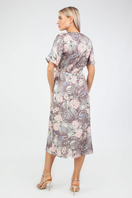 5-3037/794-3404-2 Платье принт Пионы - Serginnetti фото 6