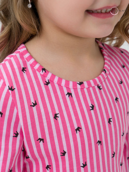 Платье Моана короны полоска - Sovalina фото 20