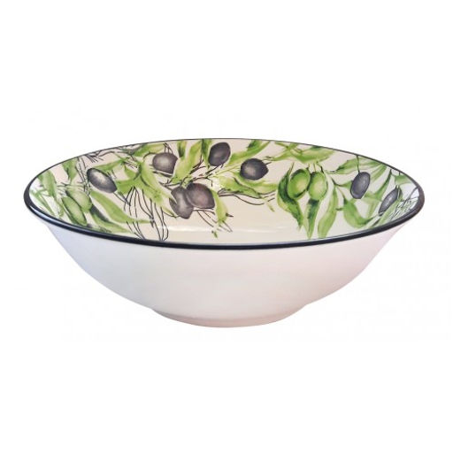 Миска суповая 18 см "ОЛИВКИ" фарфор арт. MFK07998/MFK20503