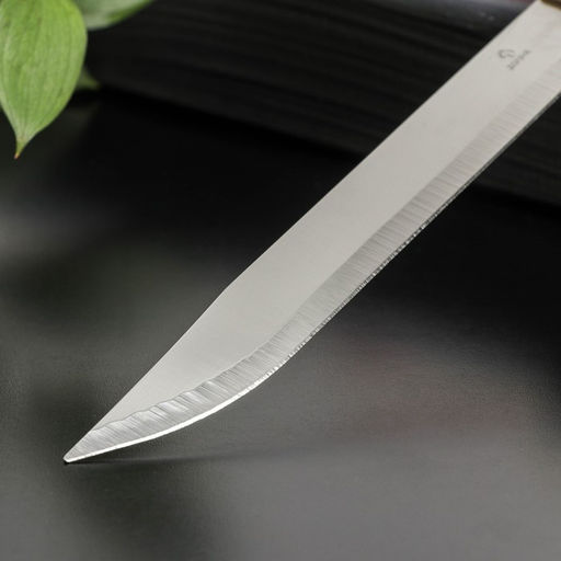 Нож универсальный Доляна Страйп, лезвие 15 см, цвет синий  фото 2