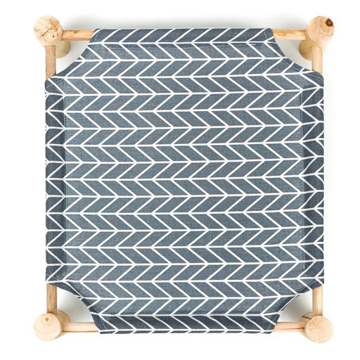 Гамак-кровать для животных Уютный, 47 х 42 х 10 см, серый - Пижон фото 2