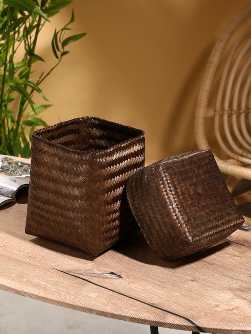 Корзинка плетёная «Рино», 20×20×24 см