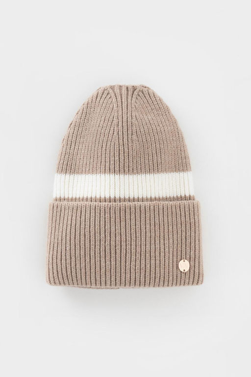 ЕВ 20004/24ш/бежевый шапка жен - Very neat фото 4