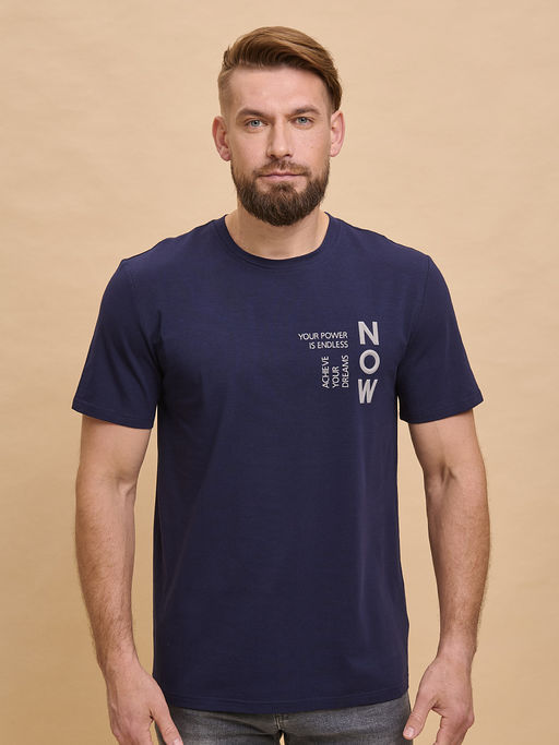 PELICAN, футболка мужская, Темно-синий