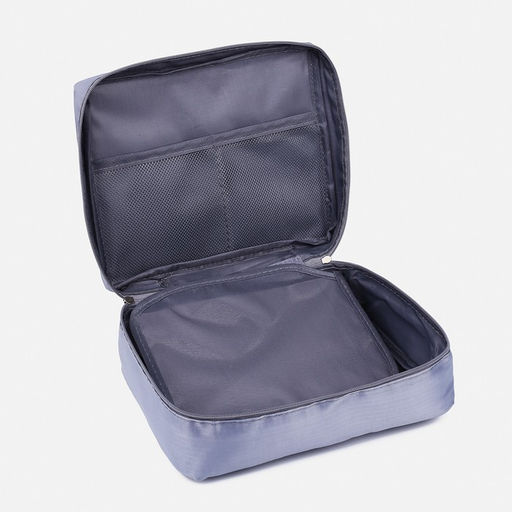 Косметичка на молнии, цвет серый - Simaland фото 4