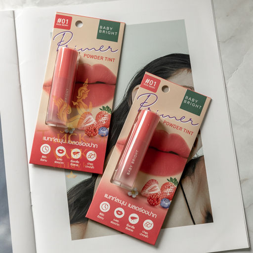 Тинт для Губ и Щек Бархатный Матовый 01 Rose Berry, Розово-Ягодный BABY BRIGHT, 2.4 гр