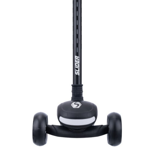 Самокат трехколесный Slider, светящиеся полиуретановые колёса и платформа, руль складной  фото 4