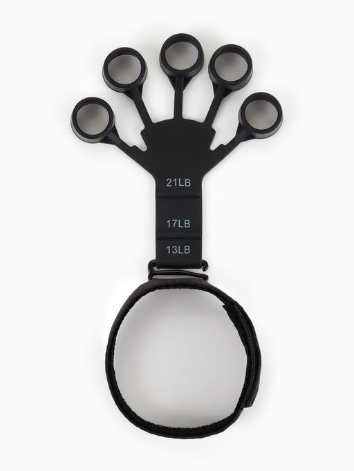 Массажёр силикон для пальцев рук с манжетом 9,5кг 8*14*2,8см чёрн ОТ