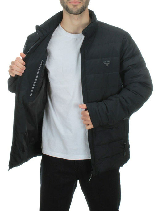 8747 INK BLUE Куртка мужская зимняя облегченная (150 гр. холлофайбер)