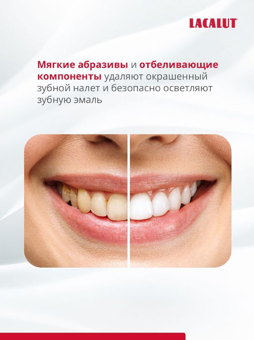Зубная паста LACALUT basic white, 75 мл/Лакалют  фото 4