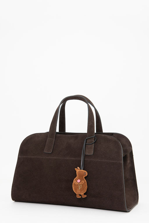 Брелок кожаный Капибара ДС-621.30 рыжий - Protege фото 4