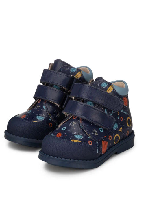 BO-208(72) Ботинки цвет синий робот - Bottilini фото 3