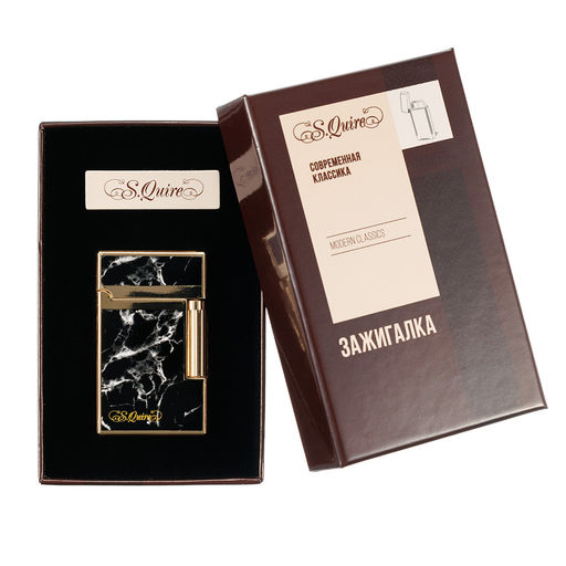Зажигалка S.QUIRE FL066-Black  фото 6