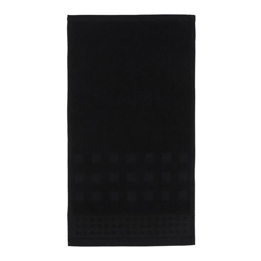 Полотенце махровое LoveLife Square 30х60 см, цвет чёрный, 100% хлопок, 380 гр/м2  фото 2