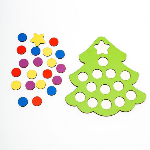 Мозаика Новогодняя ёлочка - Лесная мастерская фото 13