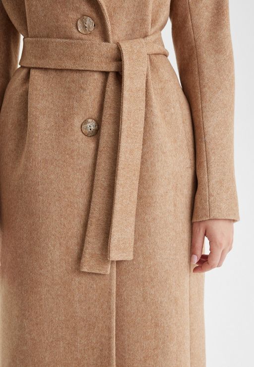 Пальто женское LA-201337-LС, 
светлый кэмел - Steinberg фото 3