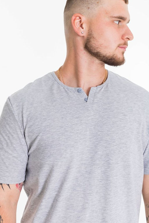 Футболка М125032а серый