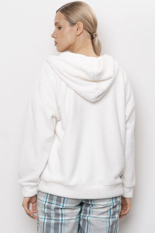 Куртка унисекс из теплой плюшевой ткани 6711U-35023.1H-121 - Almando melado фото 5