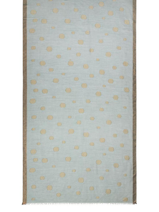 Палантин жен. шерсть+соя+люр 93х195 SZ60-0680-11 - Eleganzza фото 3