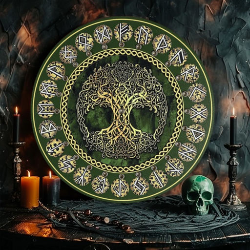 Спиритическая доска «Древо жизни», d=27 см