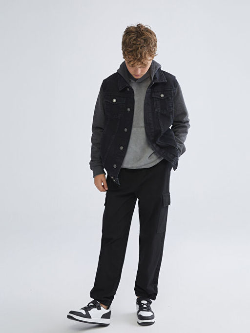 Beli Lastikli Erkek ?ocuk Kargo Jogger Pantolon