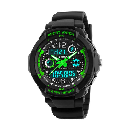 Мужские наручные часы Skmei 0931green