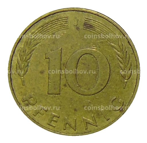 10 пфеннигов 1979 года J Германия