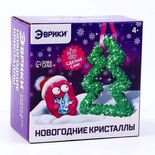 Набор для выращивания кристаллов Новогодняя елка - Эврики фото 11