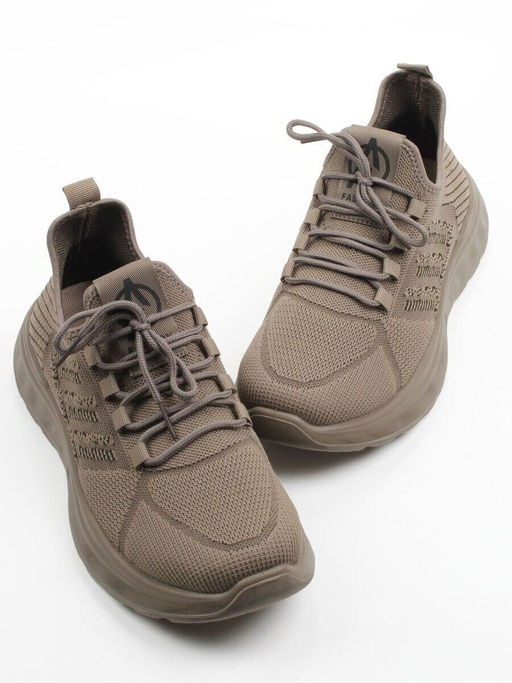 03-TEX-D01-06 KHAKI Кроссовки летние мужские (текстиль)